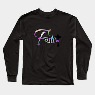 Faith Period Long Sleeve T-Shirt